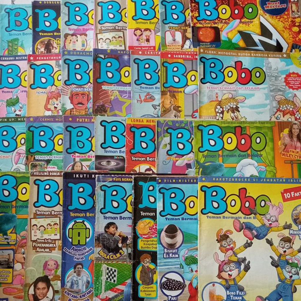 majalah bobo random paket 3pcs. paket 1pcs. 2pcs. 5pcs