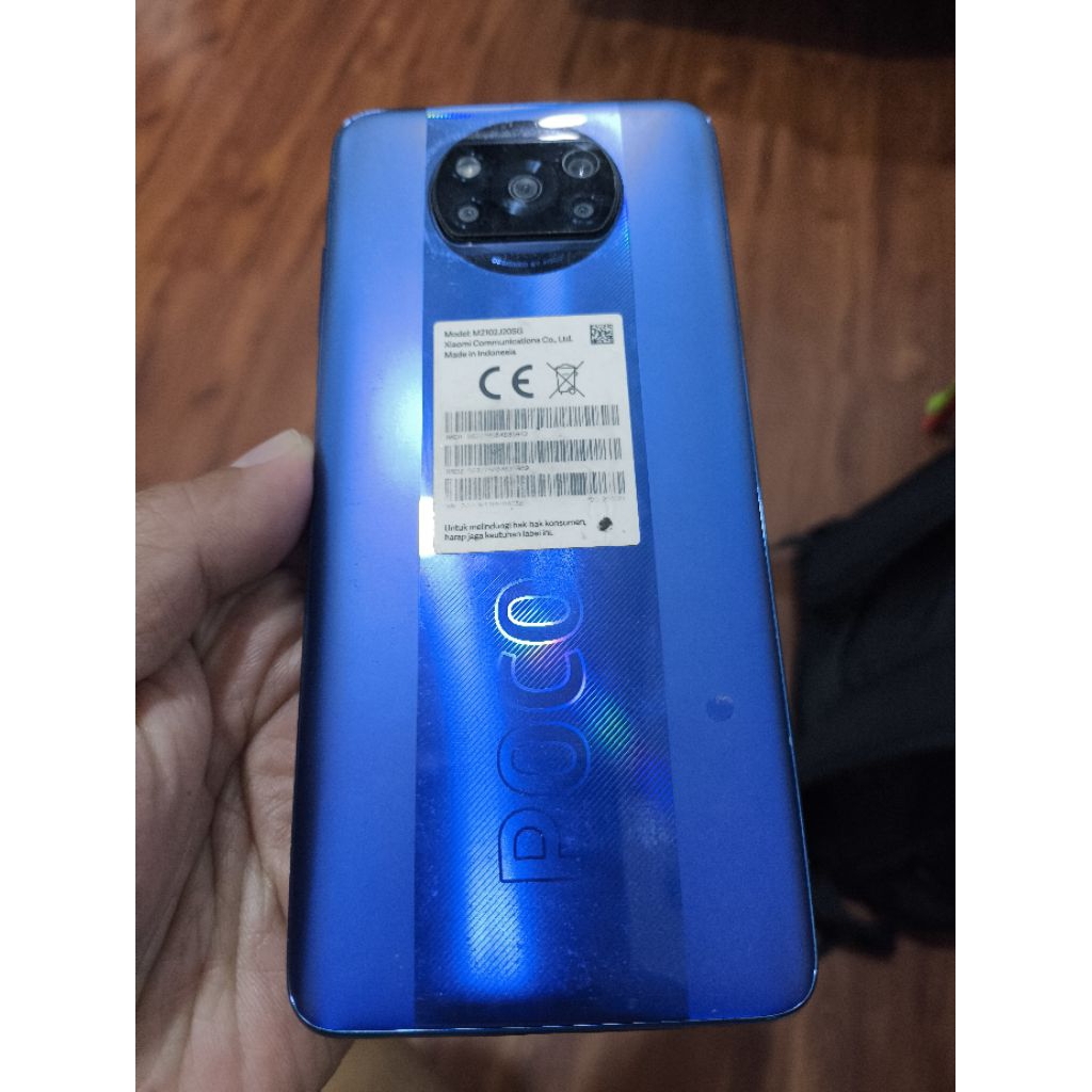 Bekas Poco X3 Pro Blue 8Gb 256Gb Box
