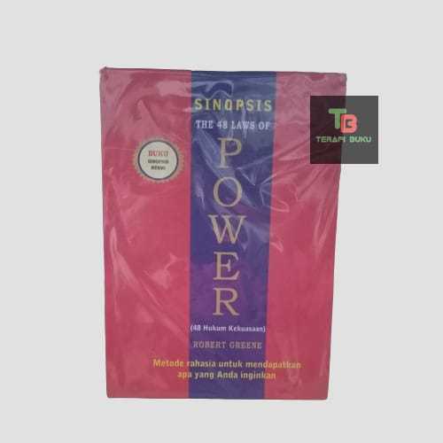 Buku SINOPSIS The 48 Laws Of Power 48 Hukum Kekuasaan - Robert Greene Terapibuku Original