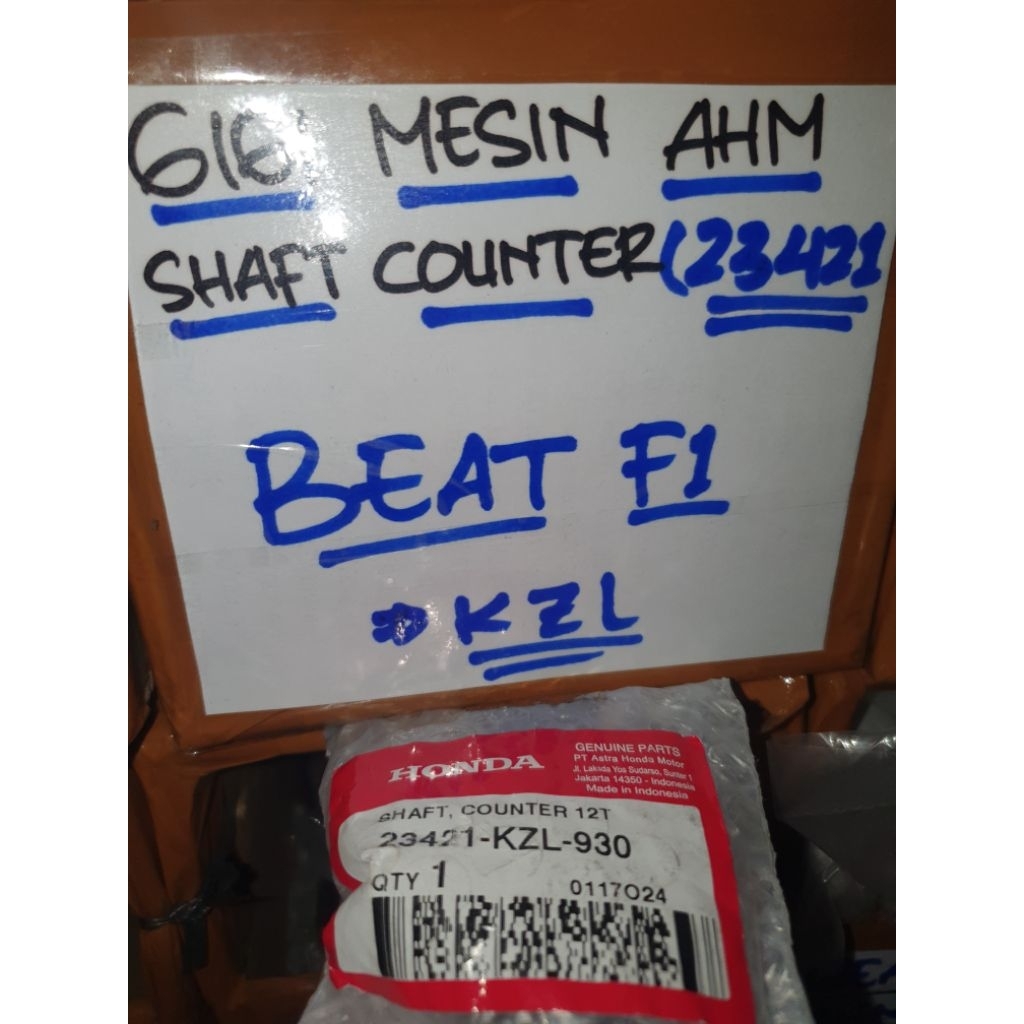 GIGI STATER KECIL BEAT F1 KZL 23421KZL930