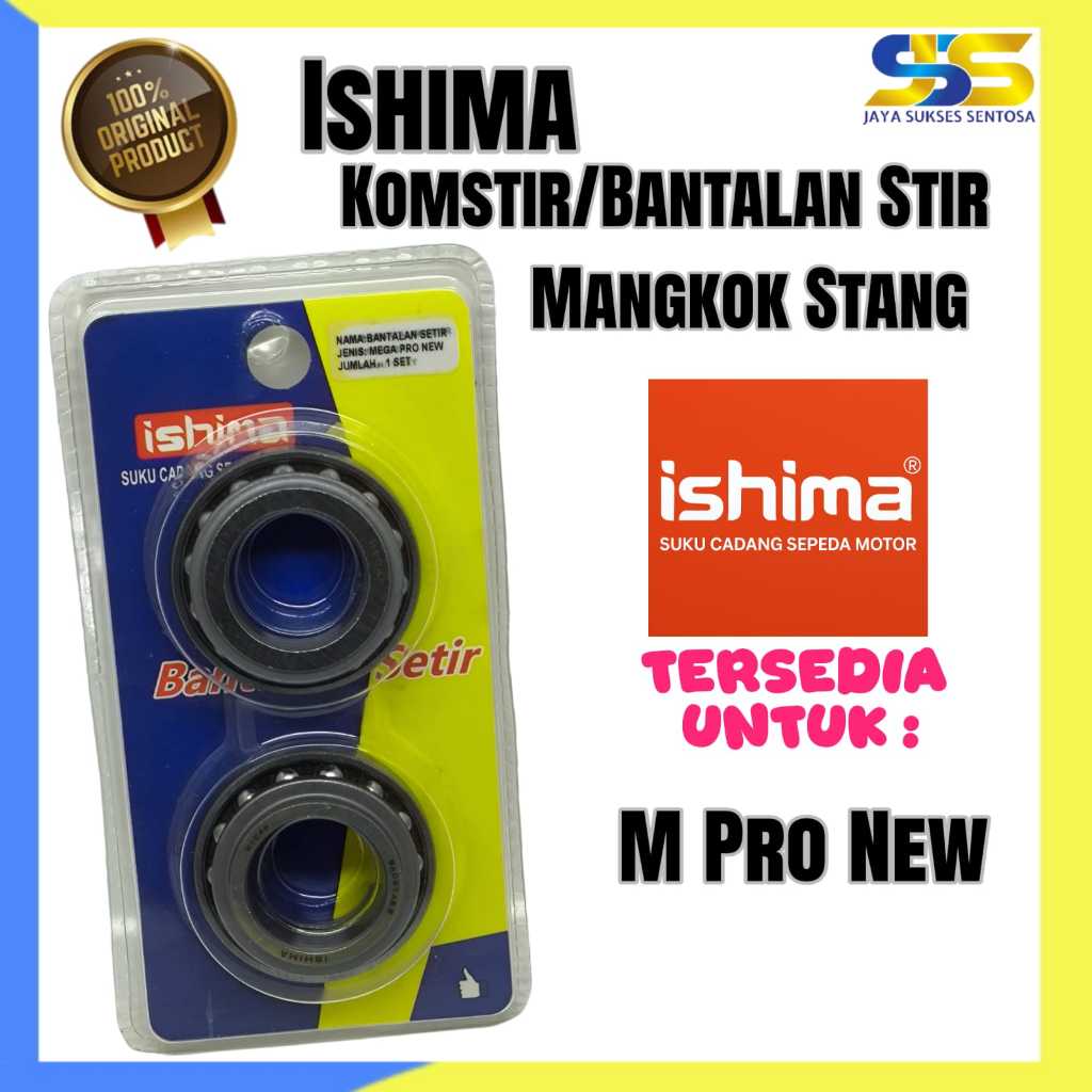 Mangkok Stang / Komstir  ISHIMA Honda Mega Pro New, Mega Pro Mono, Verza