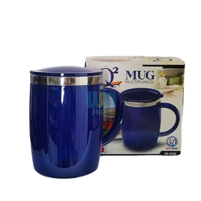 Mug Stainless Panas Dingin / Cangkir Stainless / Mug Cangikir Kopi Teh Es  Q2-8255