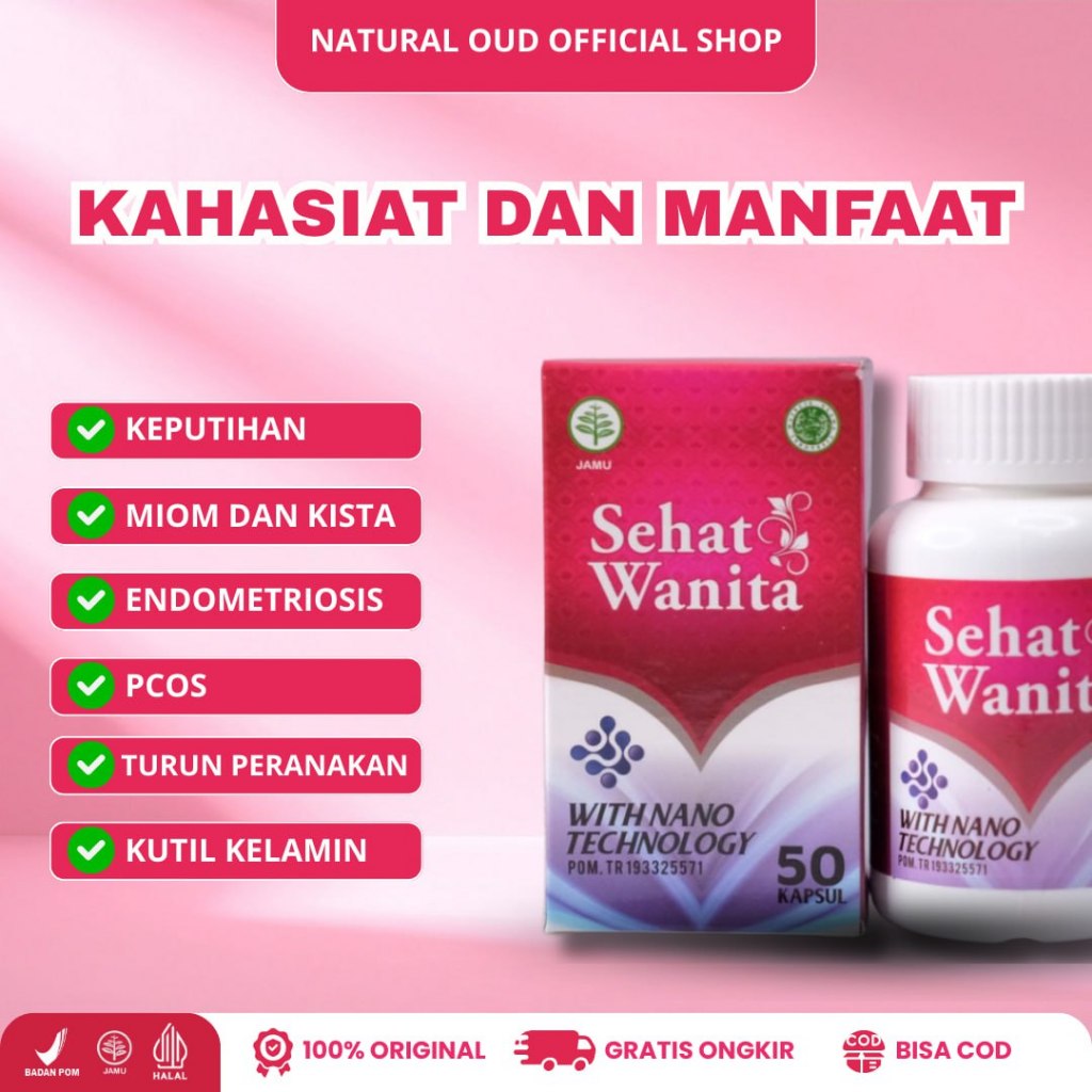 Sehat Wanita Asli Obat Keputihan Gatal hebat di area Miss V kemerahan Bengkak di Miss V With Nano Te
