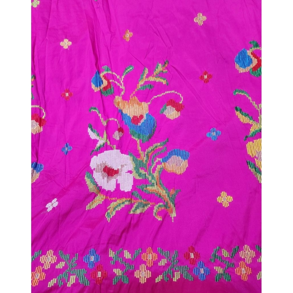 Kain Bunga Lagosi khas Sengkang (permeter)