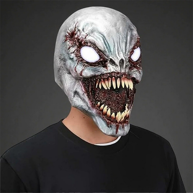 Topeng Latex Wajah Spesial Karakter Topeng Hantu Topeng Halloween Mask Topeng Seram Menakutkan Hallo