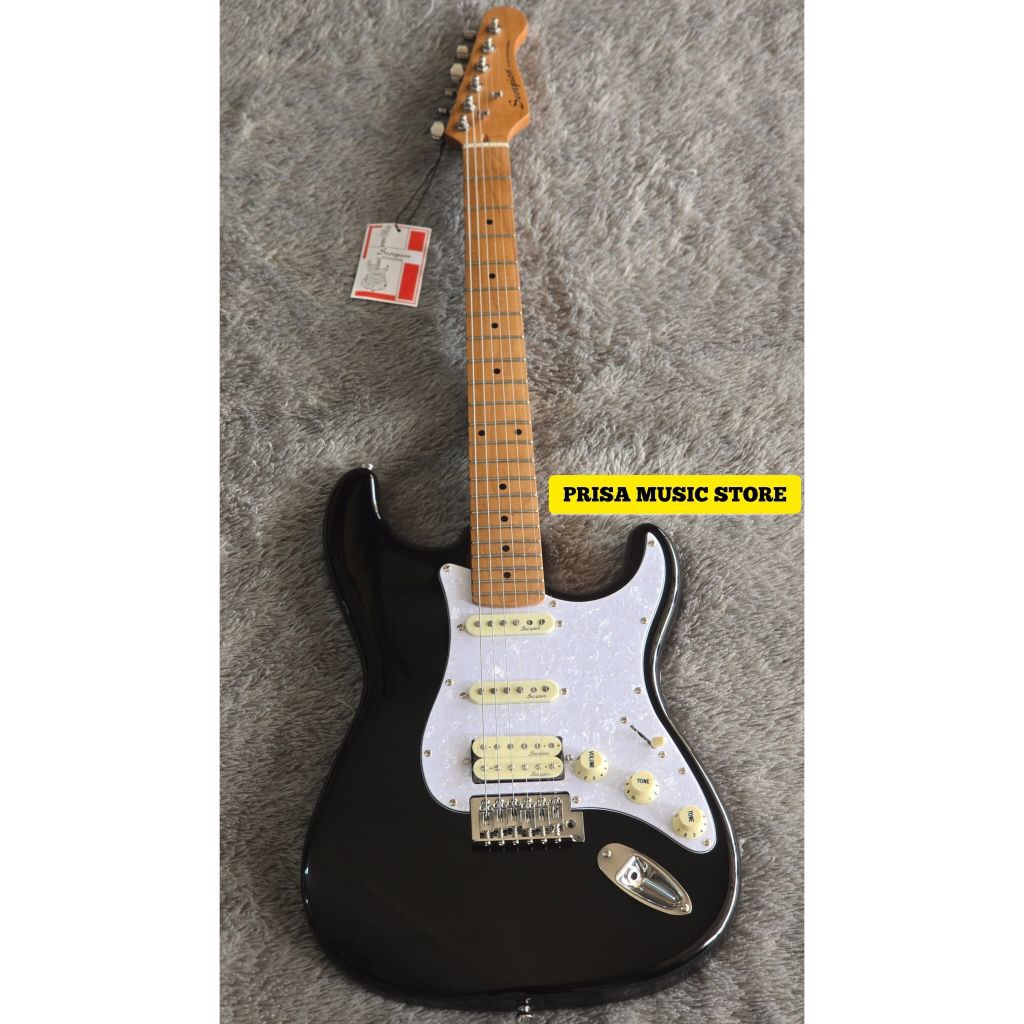 Gitar Scorpion JS22 BK - Gitar Elektrik Scorpion JS22 BK Original - Gitar Scorpion JS22 BK Original