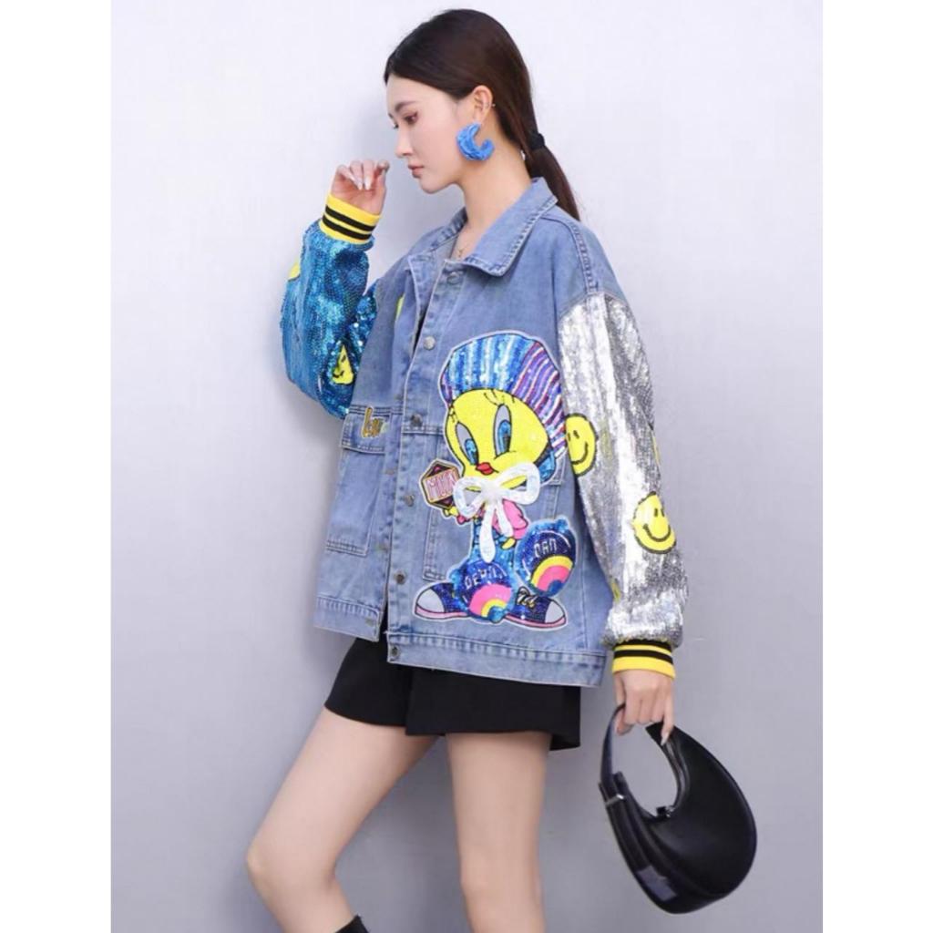 JACKET DENIM PAYET TWEETY