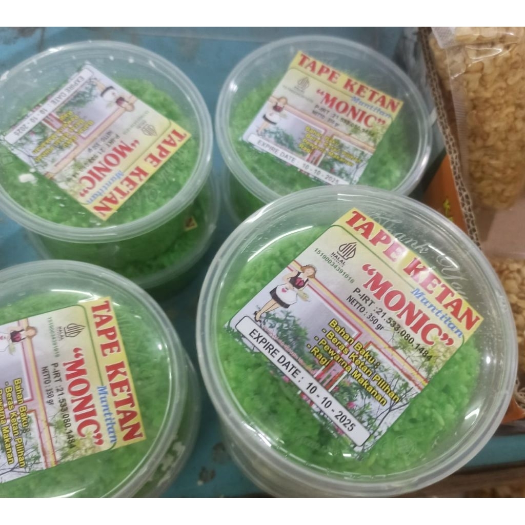 Tape Ketan Muntilan kemasan 350gr HALAL