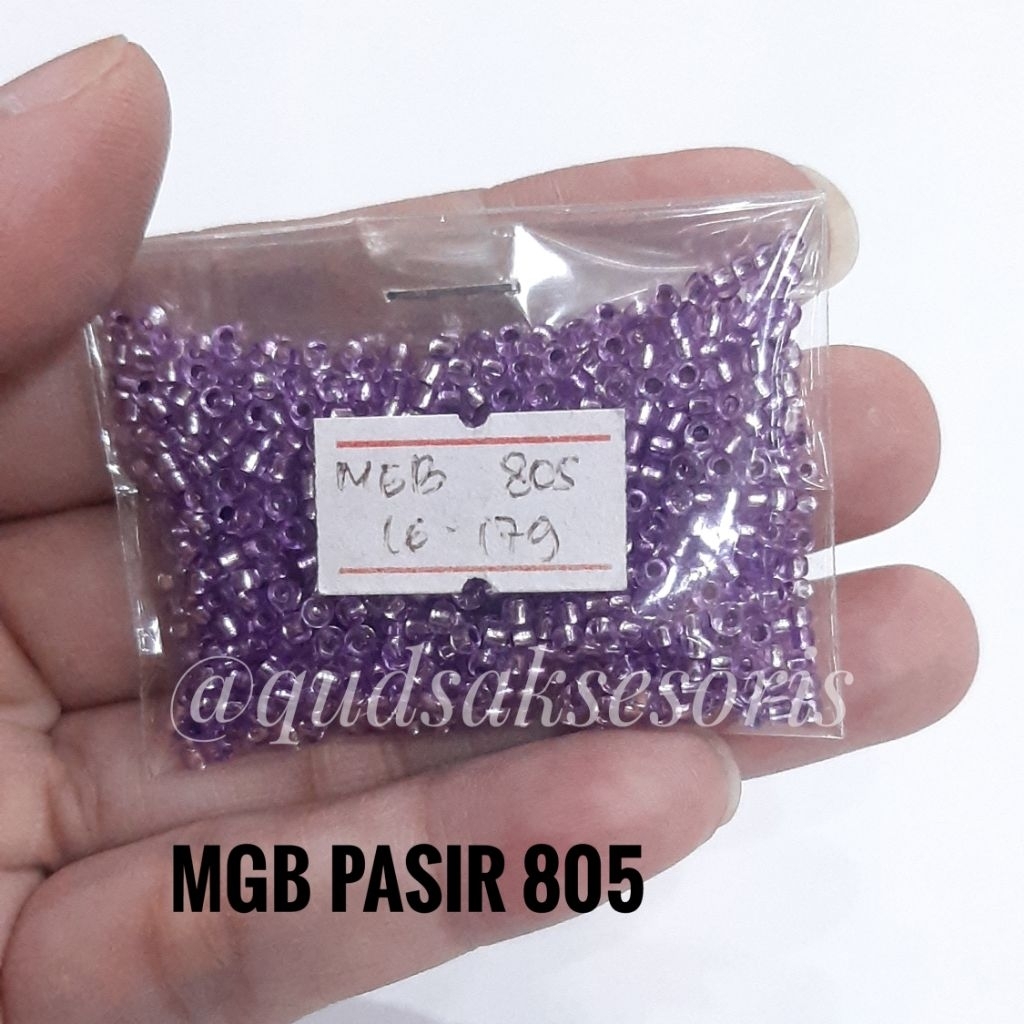 Mote payet pasir MGB Jepang Asli seri ungu