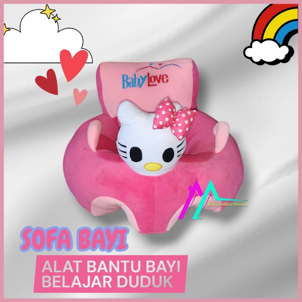 Sofa Anak Karakter | Sofa Bayi Belajar Duduk | Kursi Bayi Belajar Duduk Jumbo