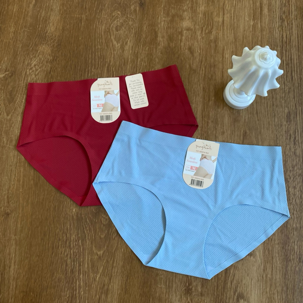 YOUNG HEARTS PANTY SEAMLESS MODEL MIDI SIZE M L CD SEAMLESS WANITA
