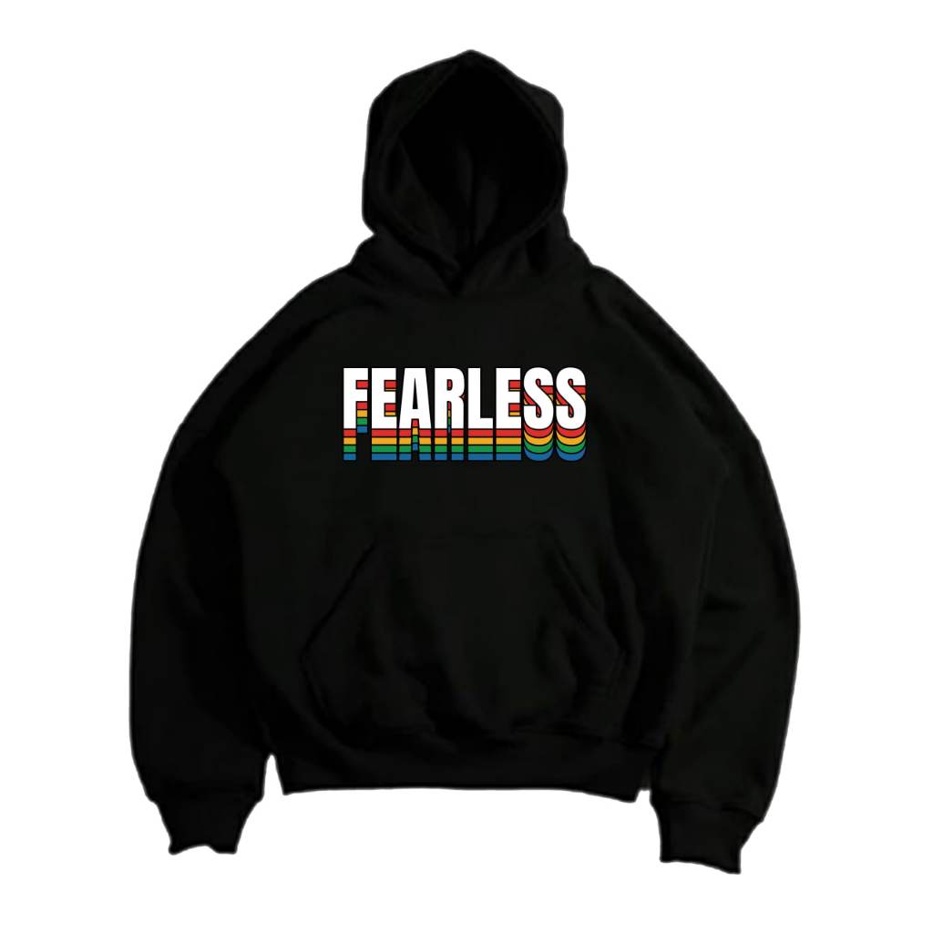 ZUARSY Hoodie Oversize Boxt FEARLESS Unisex