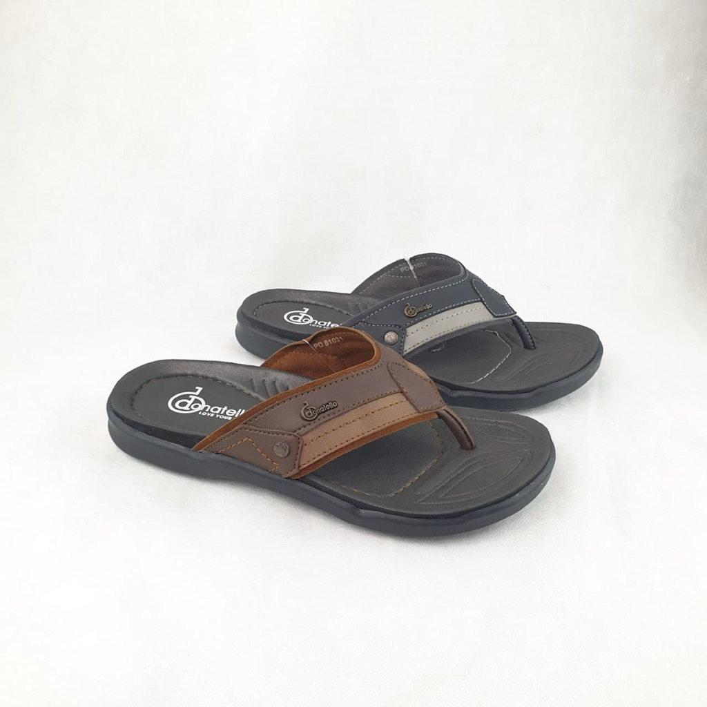ISM - Donatello/PD.81031 Sandal Jepit Flat Pria - Sandal Flat Simple Pria
