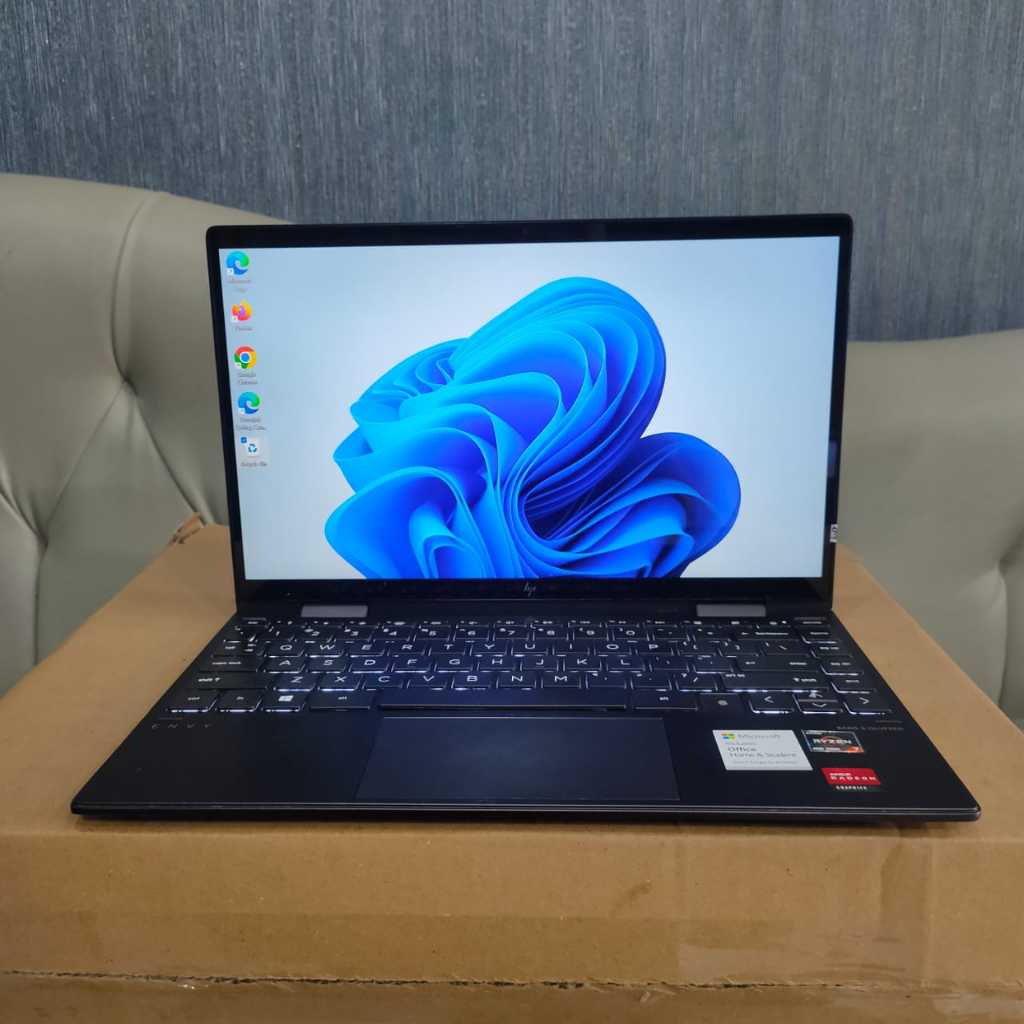 Hp Envy X360 13 Convertible, Touchscreen, Flip, Amd Ryzen 7 - 4700U, Ram 16 Gb / 512Gb, Slim, Brown