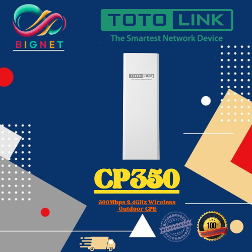 TOTOLINK CP350  300Mbps 2.4GHz Wireless Outdoor CPE