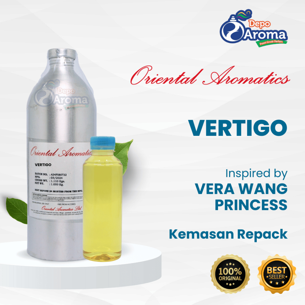 PARFUM BIBIT MURNI - VERTIGO - REPACKING - ORIENTAL AROMATICS