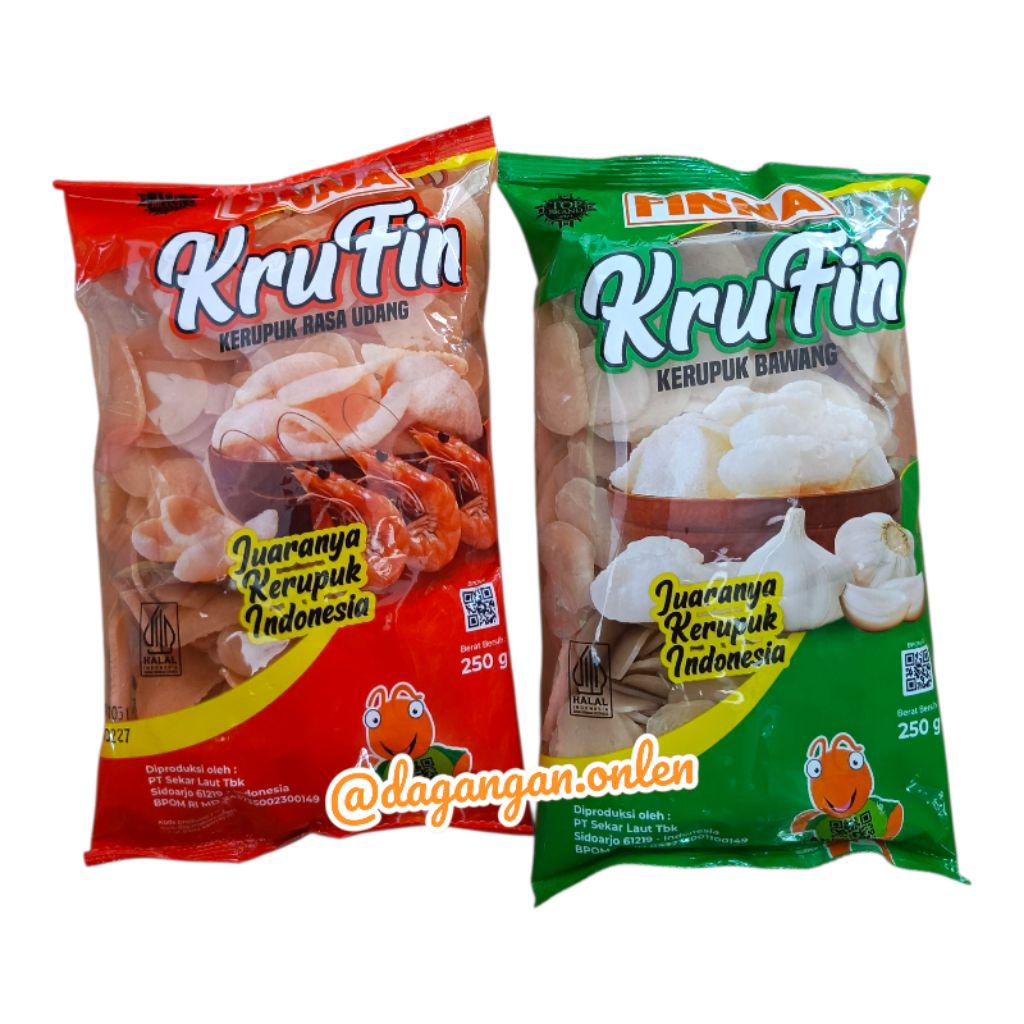 Kerupuk Mentah Finna Food Udang Bawang