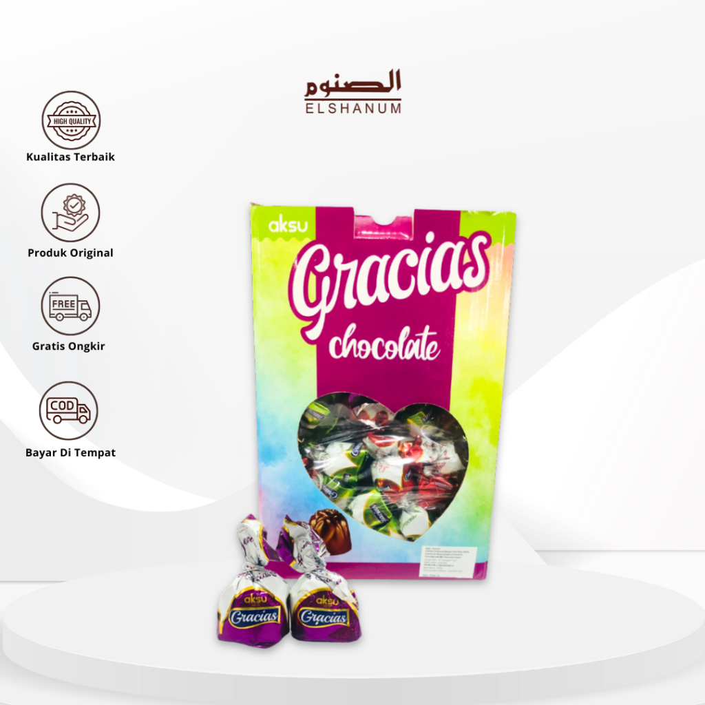 Coklat Arab Gracias 1kg / Coklat Turki Mix / Coklat Arab Mix / Coklat Aksu Mix Rasa alelal store