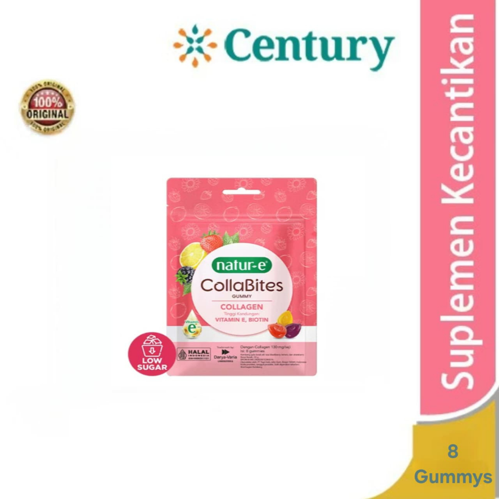Natur-E CollaBites Collagen Gummy - Isi 8