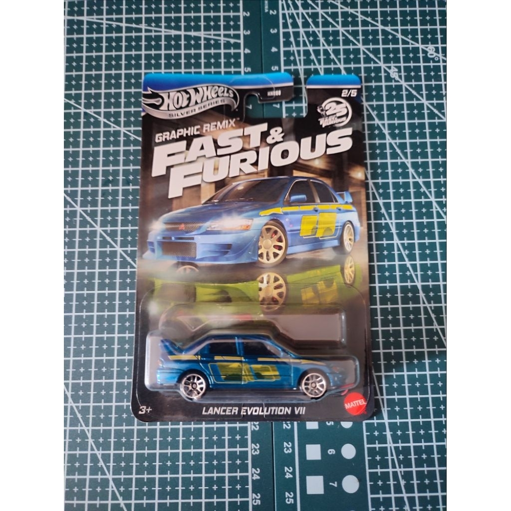 Hotwheels Lancer evo fast and furious remix 2025