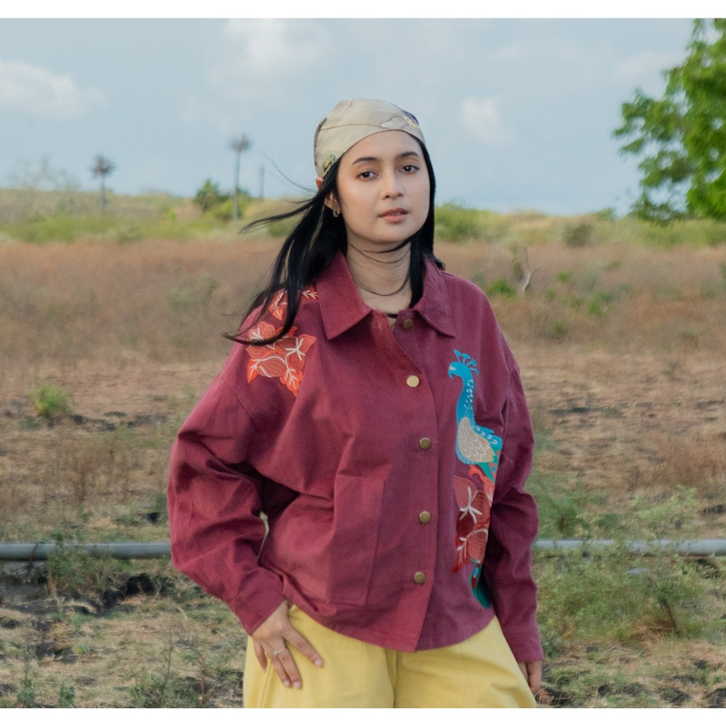 NONAETAL Harajuku Peafowl Jacket