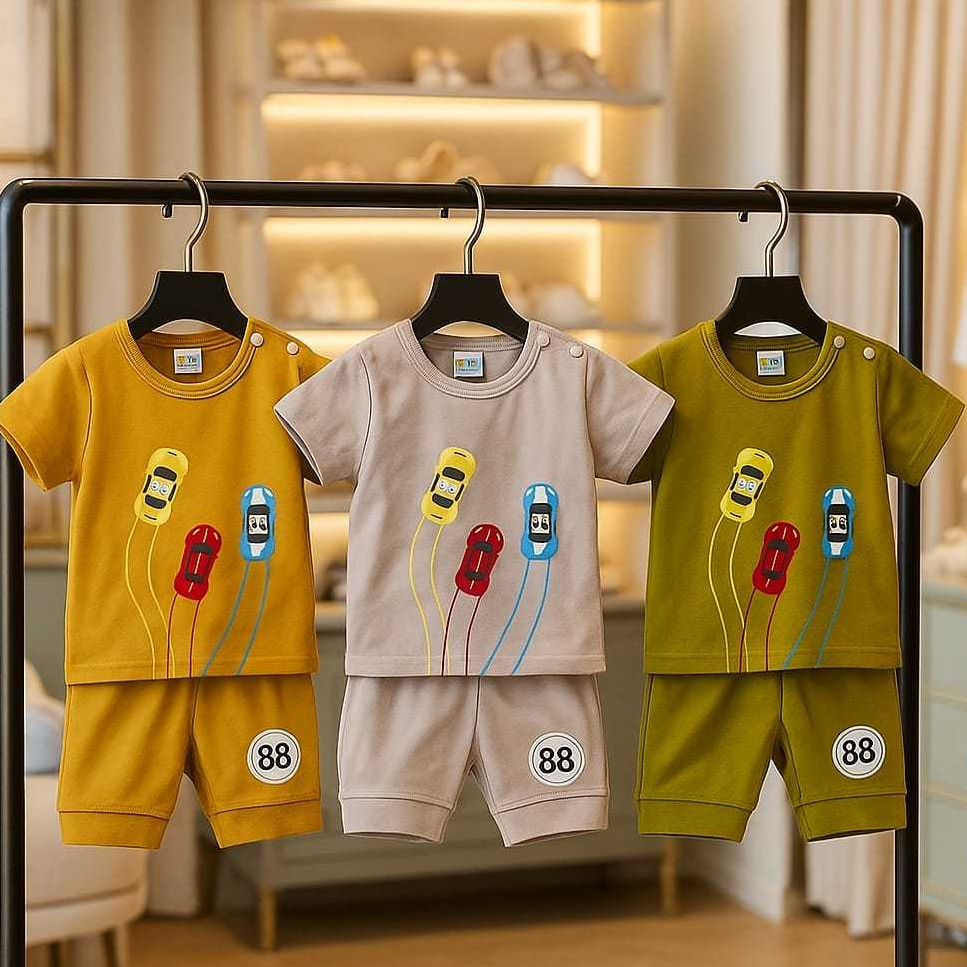 Walton Kids 8547 Setelan Walton Kids Bayi Usia 6-12 Bulan Bahan Kaos Adem dan Dijamin Nyaman