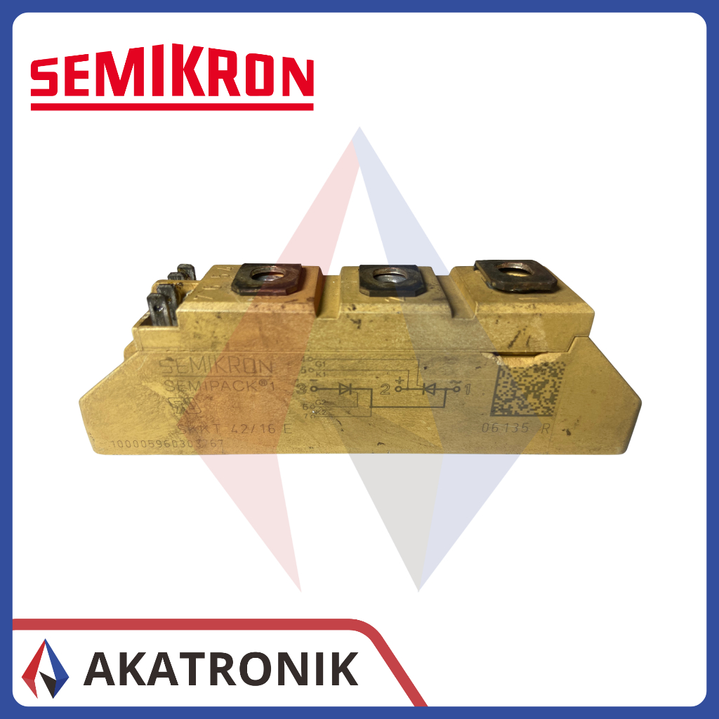 SEMIKRON SKKT 42/16 E THYRISTOR MODULE