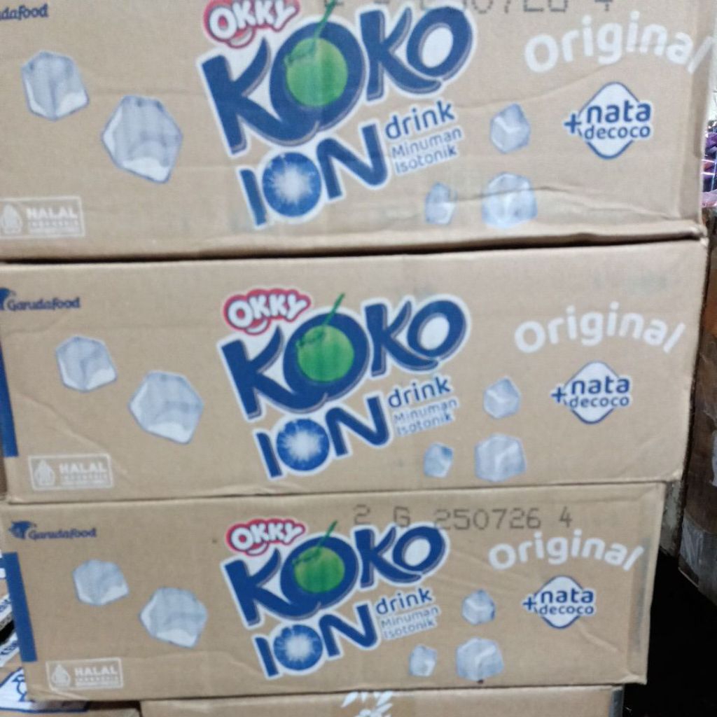 OKKY JELLY KOKO ION DRINK PER DOS ISI 24 PCS