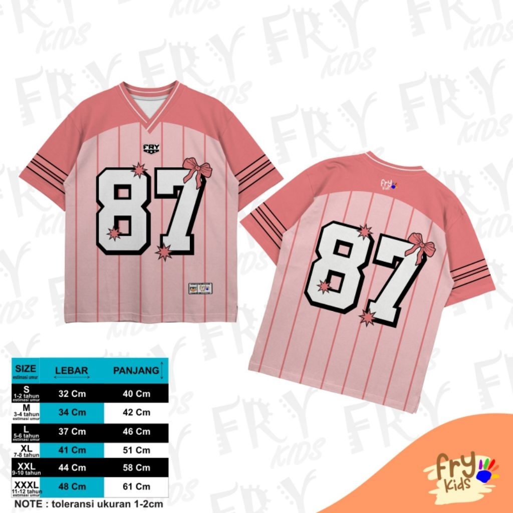 Jersey Oversize Anak / Jersey Anak / Kaos Anak / Jersey rugby anak / jersey retro anak