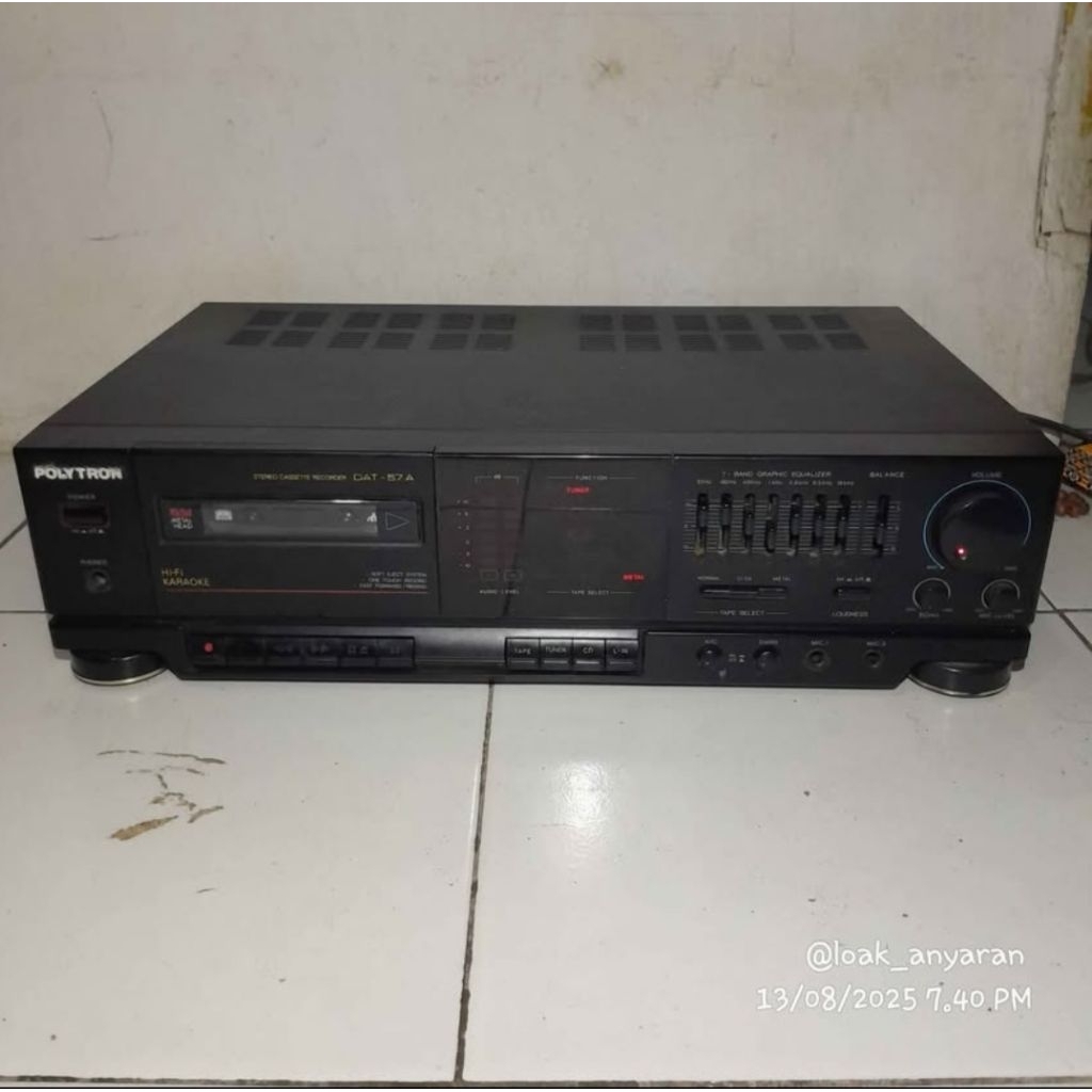 Tape Deck Polytron DAT57A second