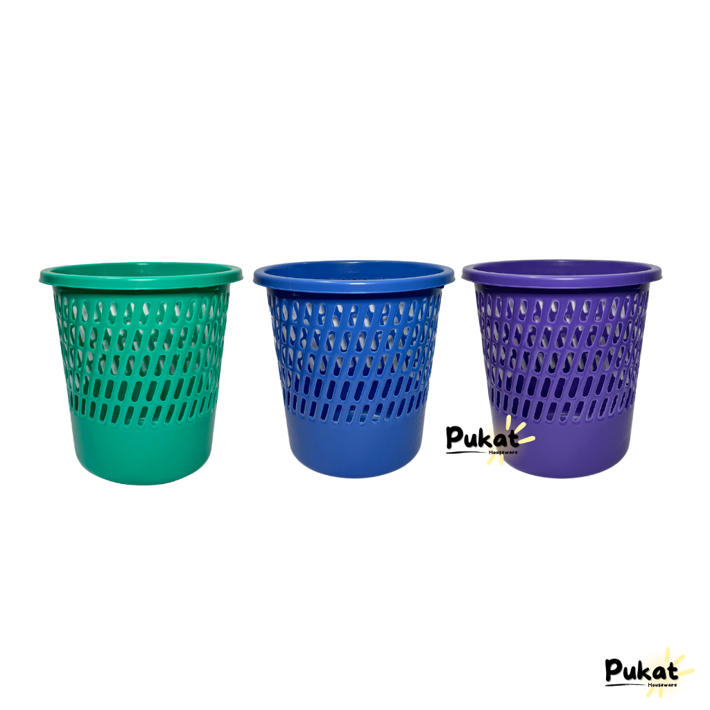 Tempat Sampah Plastik Medium / Tong Sampah Plastik / Keranjang Sampah Plastik / Keranjang Laundry