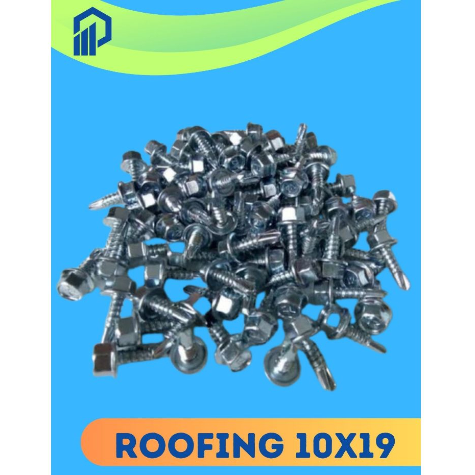 ROOFING BAJA RINGAN BAUT BAJA RINGAN 10x19 Isi 100 Pcs