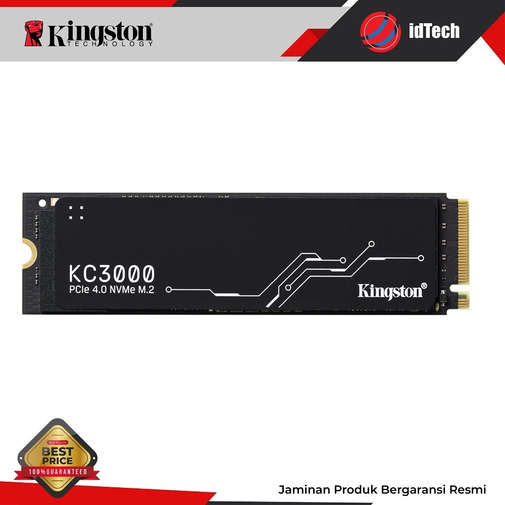 Kingston SSD KC3000 PCIe 4.0 NVMe M.2 4TB SKC3000D/4096G
