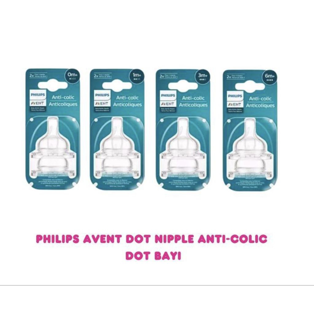 Philips Avent Dot Botol Susu Anti Kolik/Avent Dot Anti Kolik