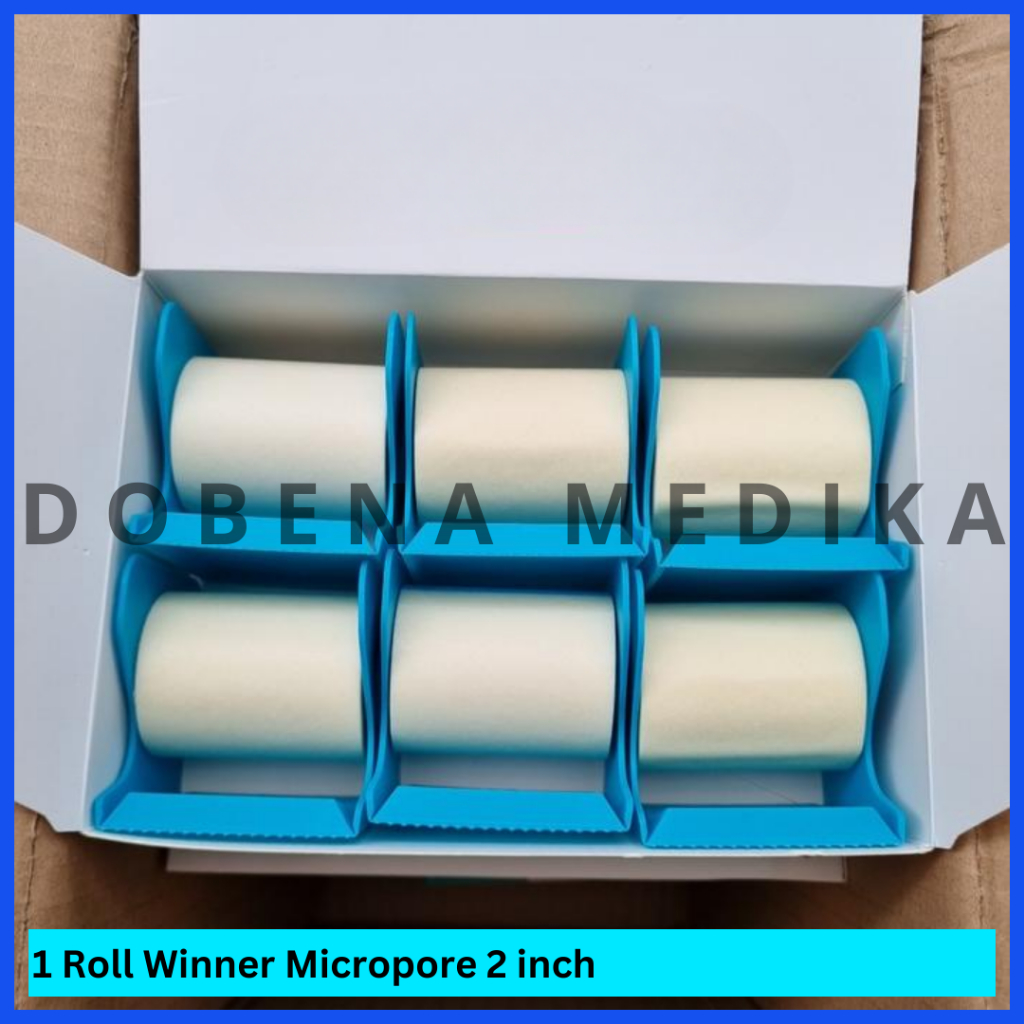 Winner Micropore Plester Roll Putih 2 inch