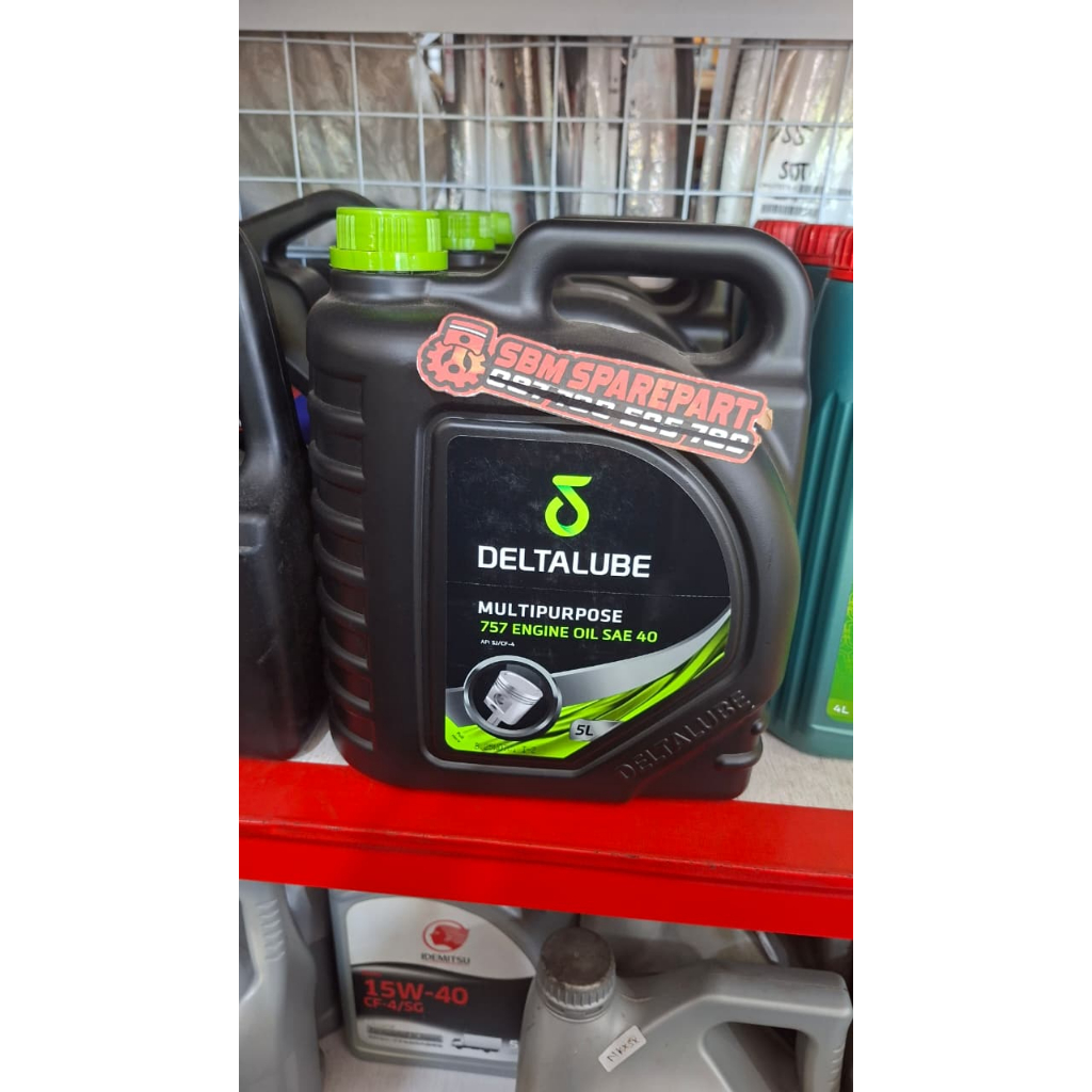 Oli Mesin Deltalube SAE 40 5L Original – Pelumas Mesin Diesel & Bensin