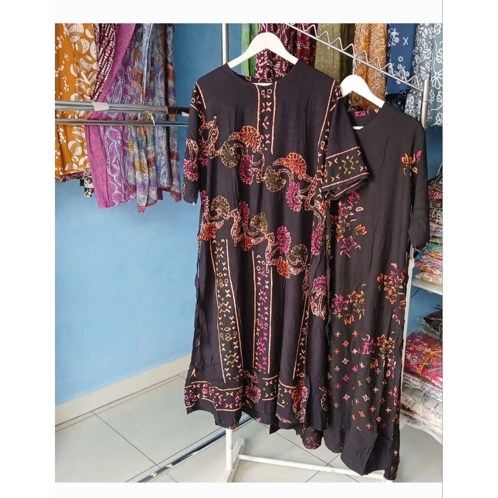 daster panjang batik pekalongan
