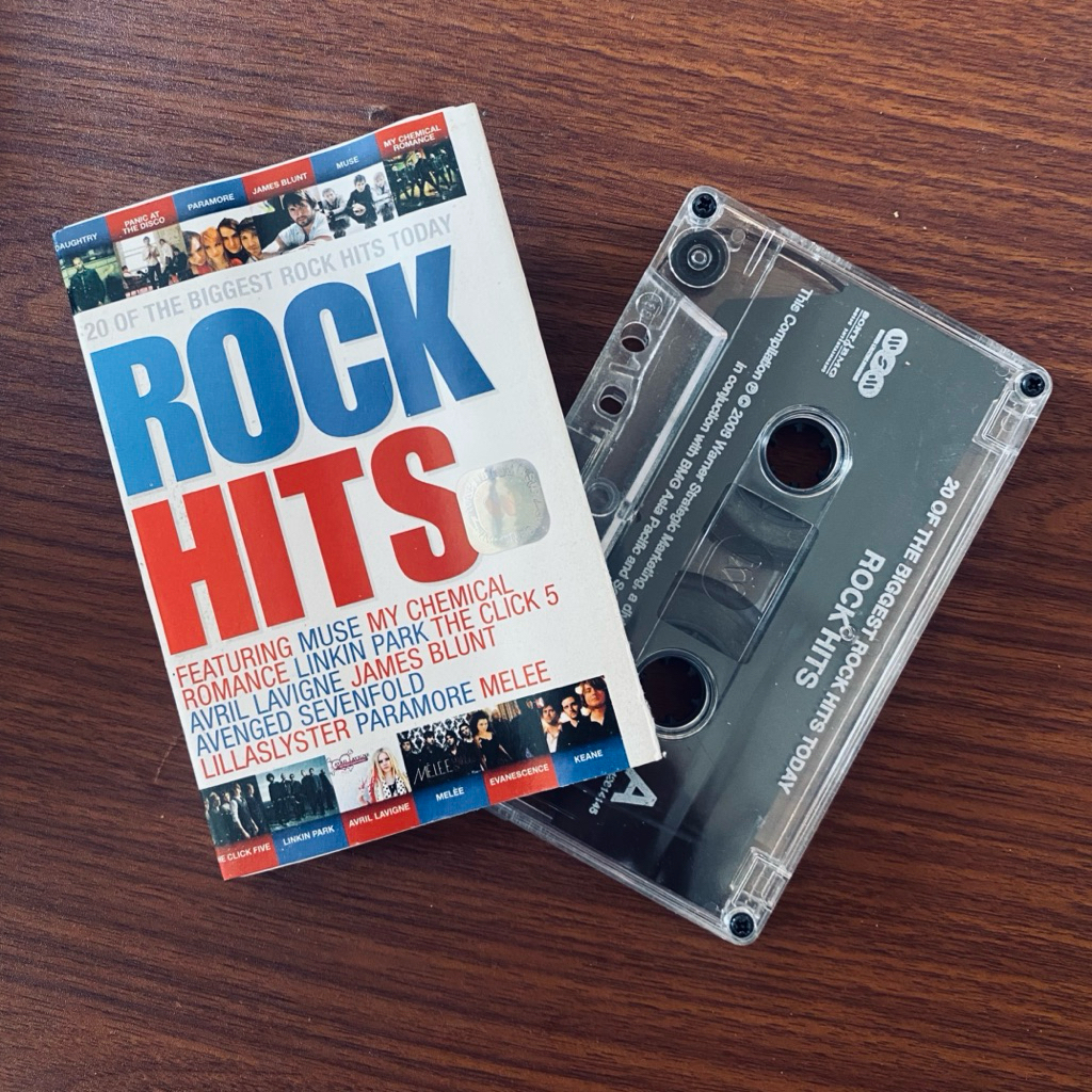 KASET PITA 20 OF THE BIGGEST ROCK HITS TODAY ft Muse, My Chemical Romance, Linkin Park, The Click 5,
