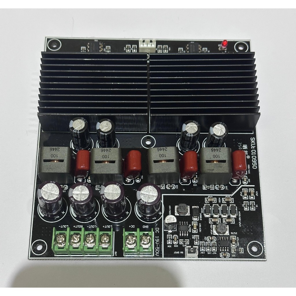 TPA3255 Dual Chip 2x600W Stereo Power Amplifier Board 2*TPA3255 Class D Hifi Amplifier Sound 600wx2