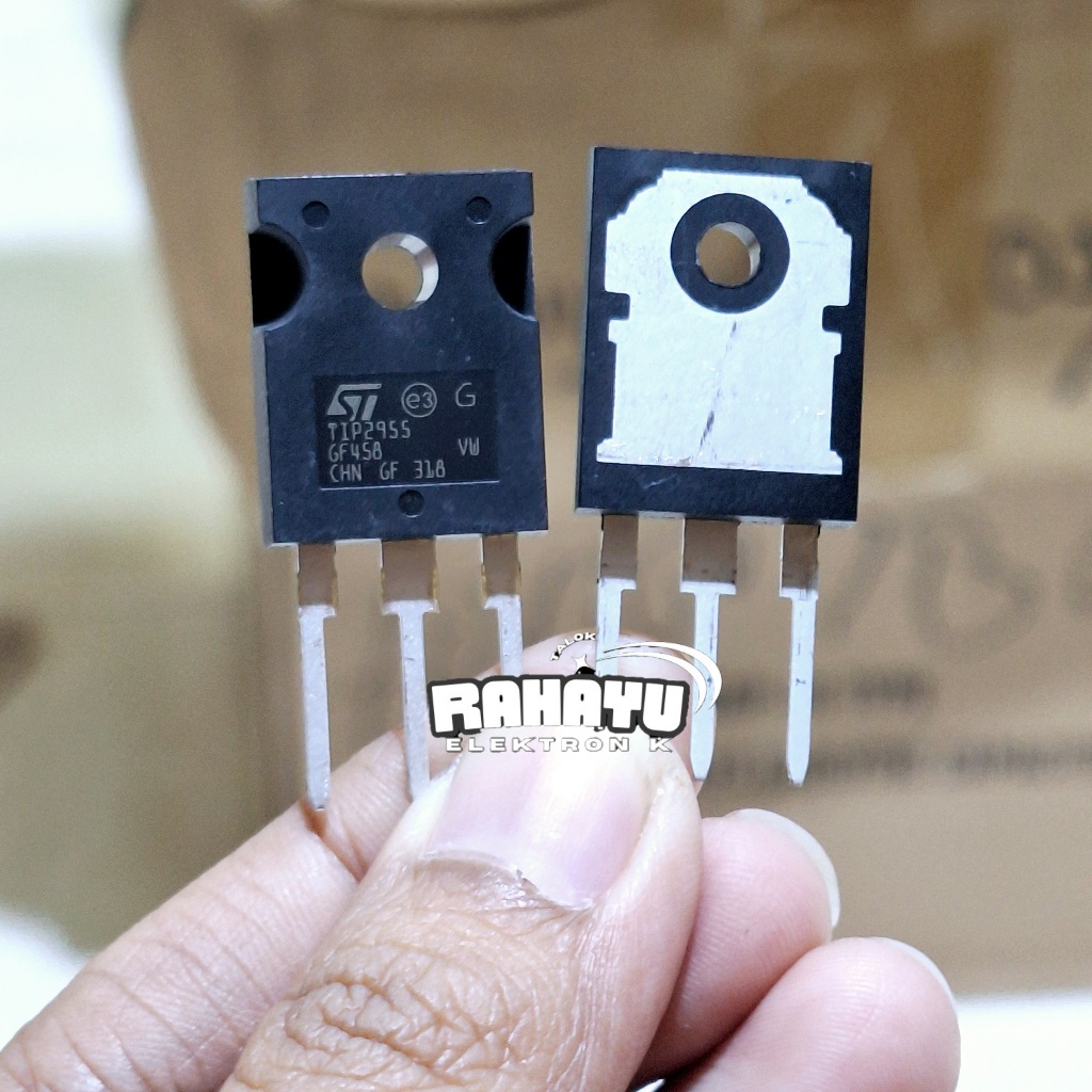 Transistor TIP 2955 - 3055 ST Original ASLI MOSPEC ST / Tip 3055 2955 1 Set Original