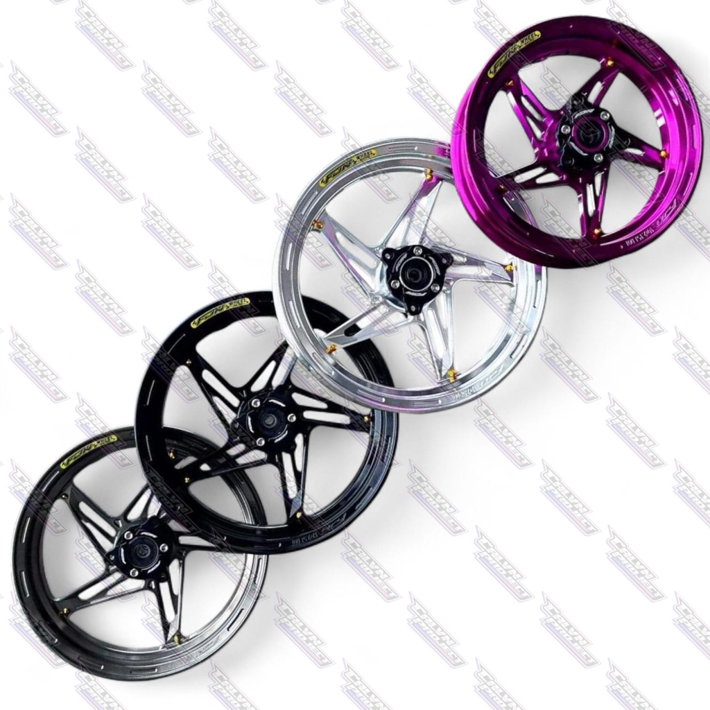 Velg FJN Lucky Star 12inch Motor Listrik Molis