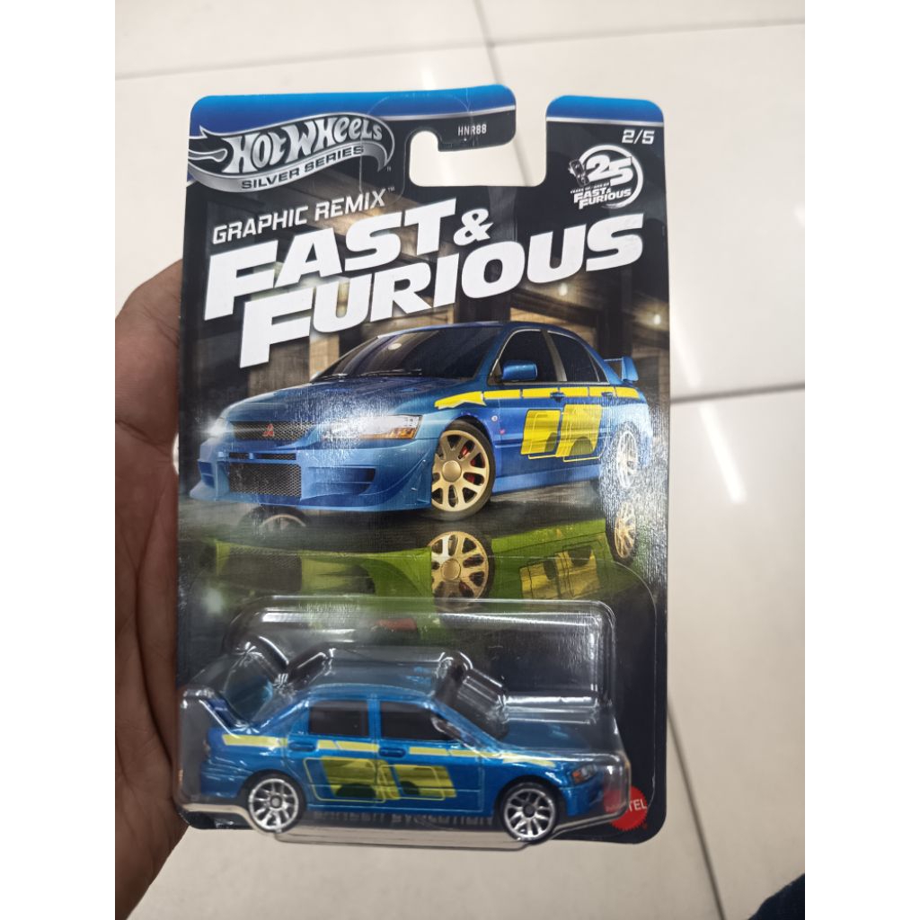 Hot Wheels Fast And Furious Lancer Evo VII