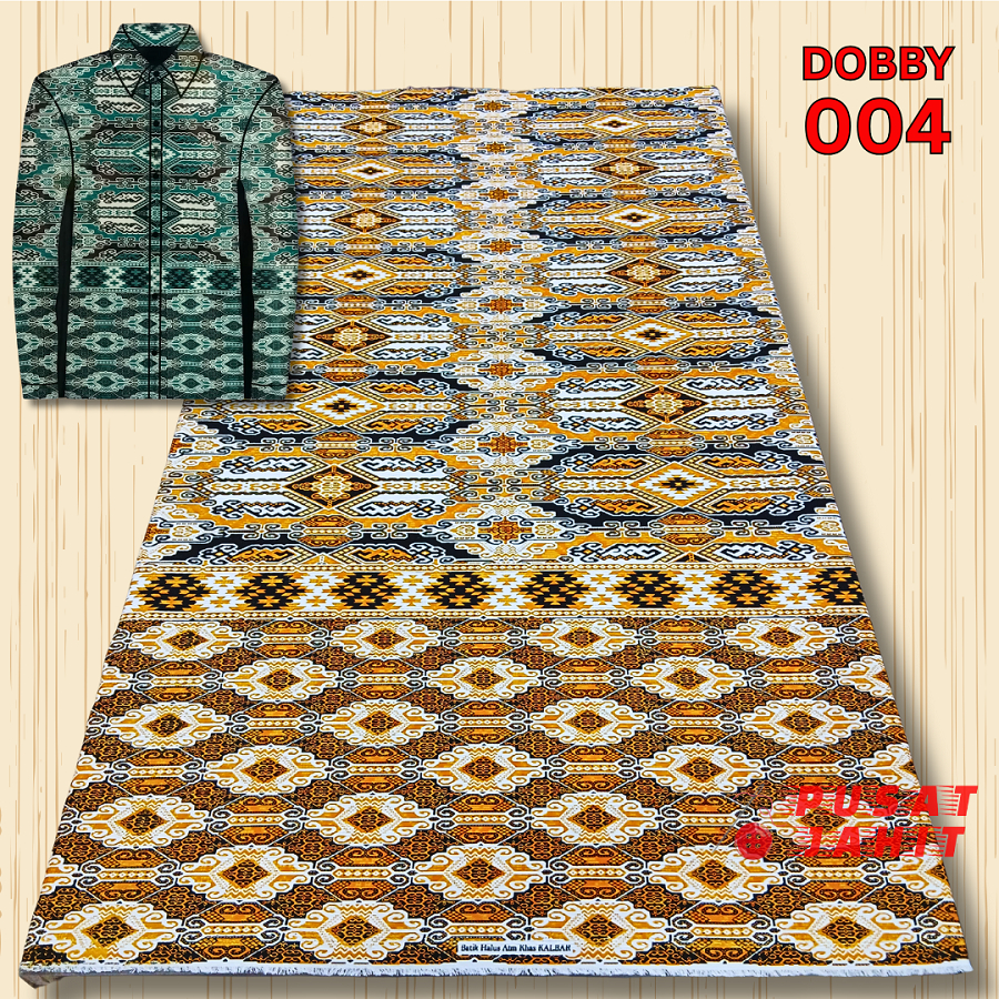 DOBBY 004 - Kain Batik Tenun Dobby Motif Khas Kalimantan Barat
