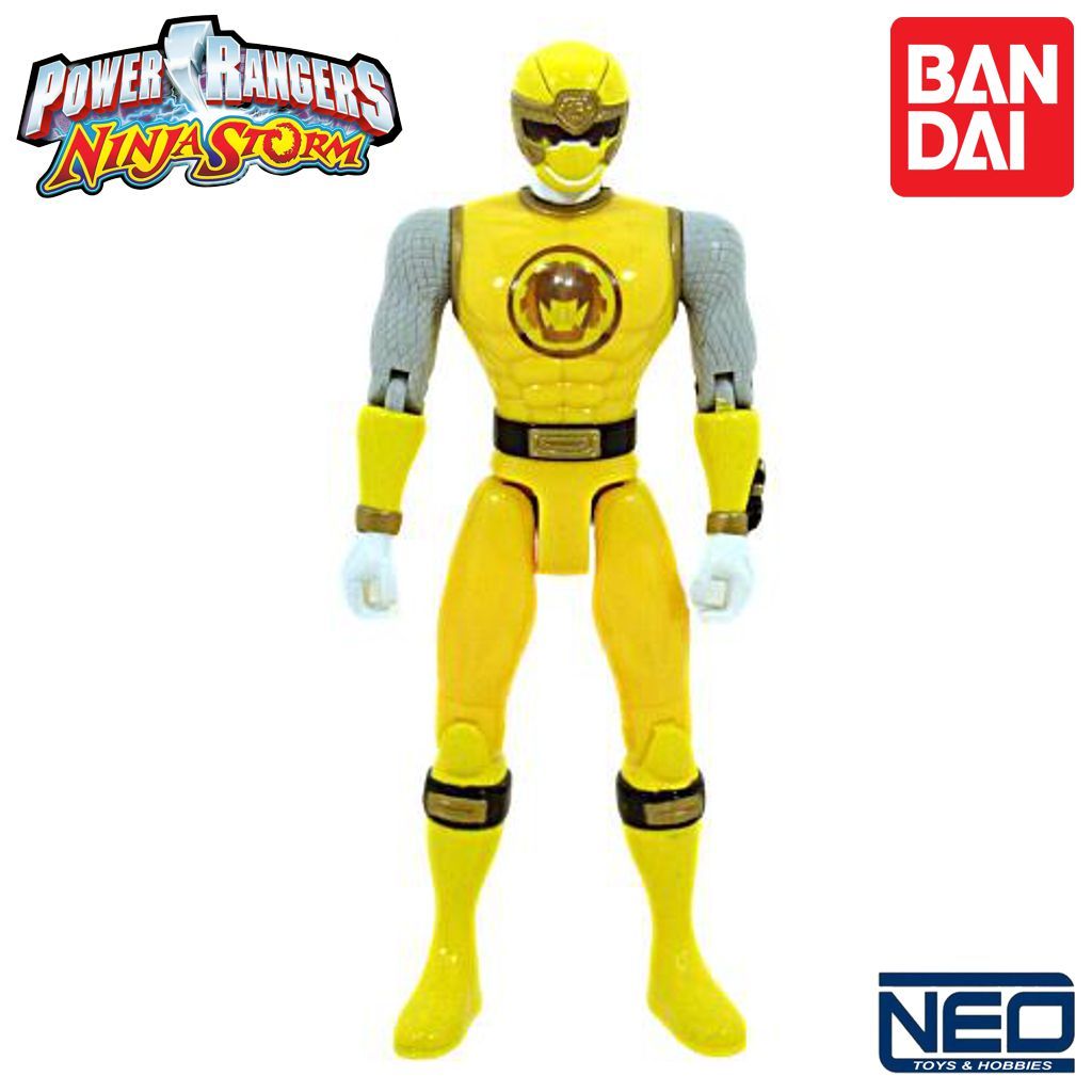 Power Rangers Ninja Storm "Yellow Wind Ninja Flash Power Ranger" 2003