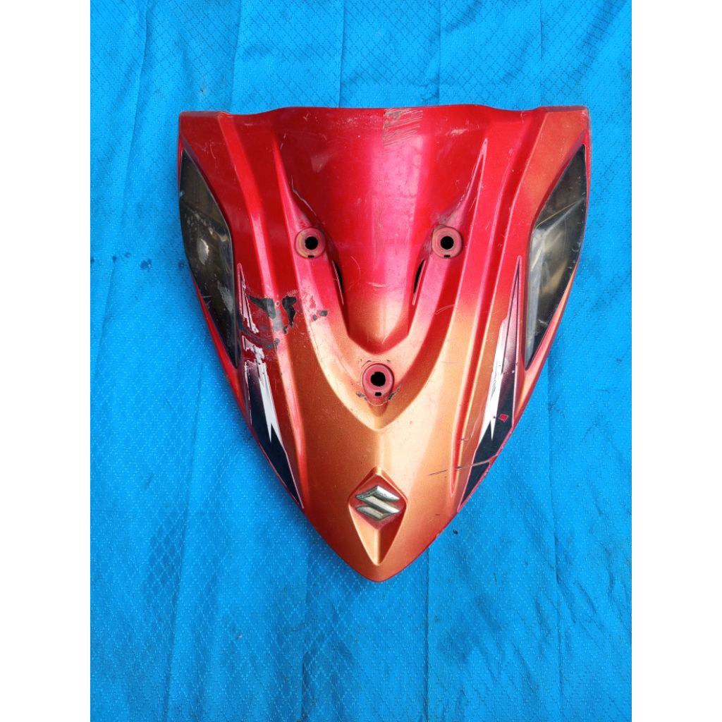 tameng depan Suzuki Shogun FL 125 Original / panel dada Shogun FL Original copotan