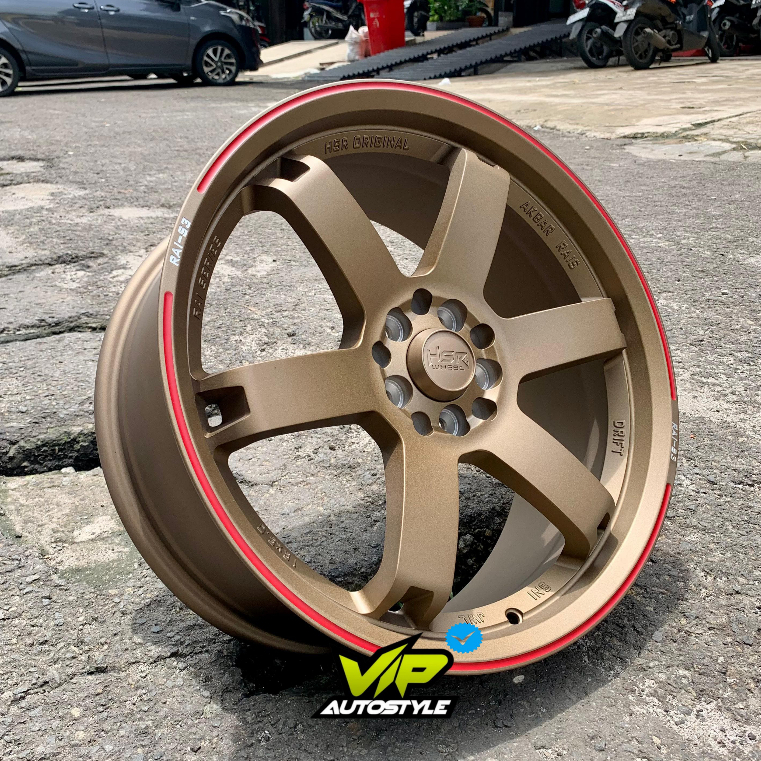 Velg Model TE37 Ring 18 HSR RAI S3 Untuk Innova Camry Subaru Altis Avanza Civic Creta Termurah