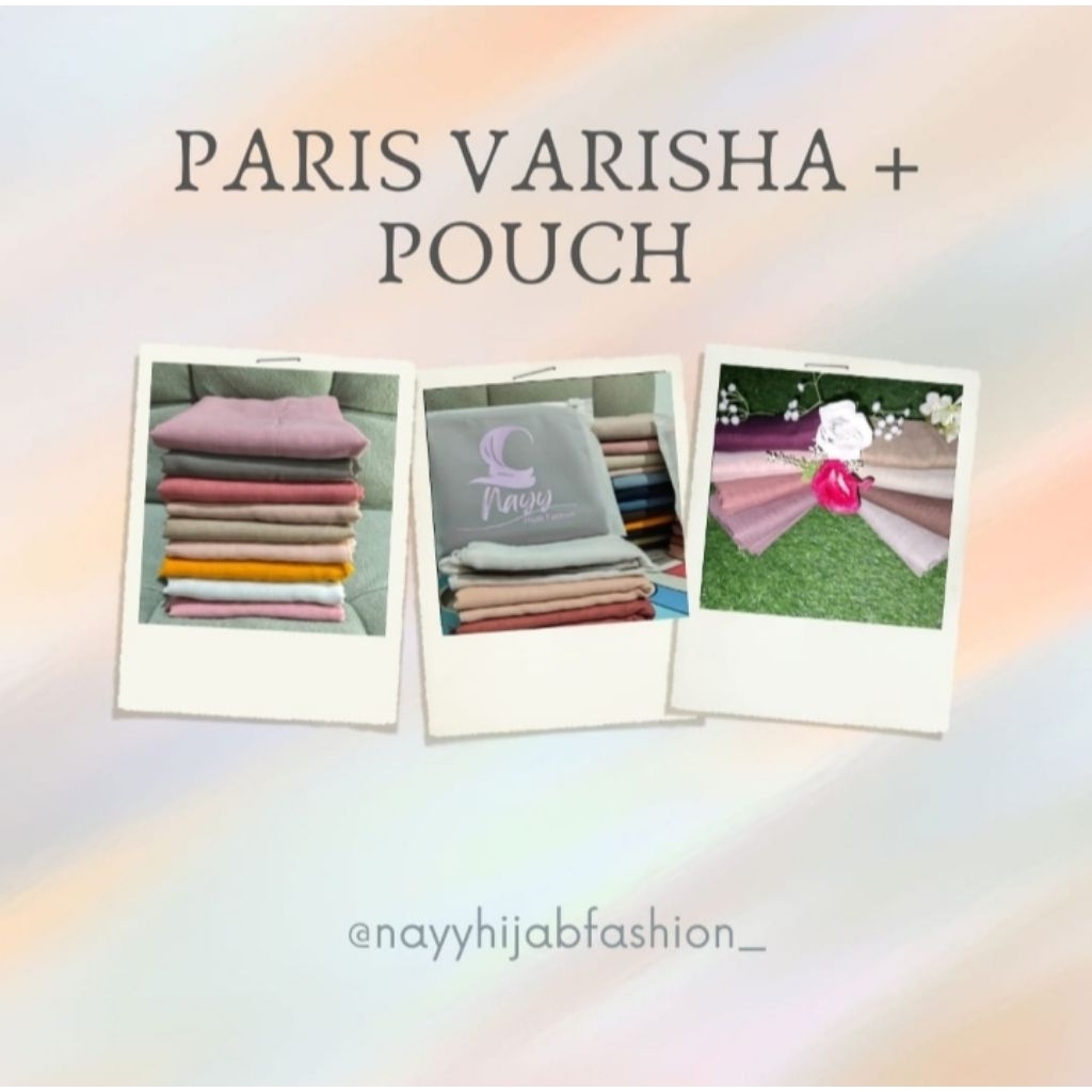 Paris Varisha / Paris Jadul Varisha + Pouch