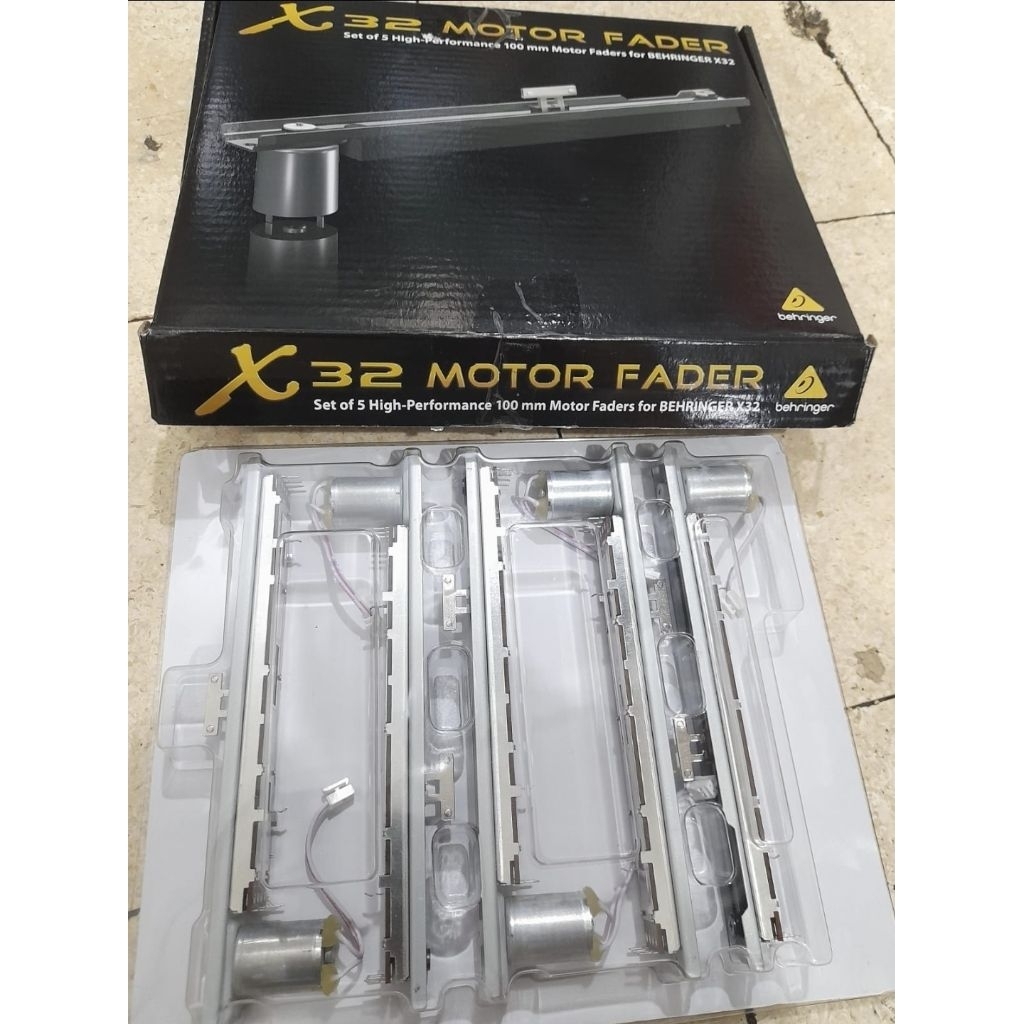 Fader Mixer Behringer X32 Original FEDER + MOTOR Potensio Geser Dinamo Faders Harga 1 Buah X 32 Audi