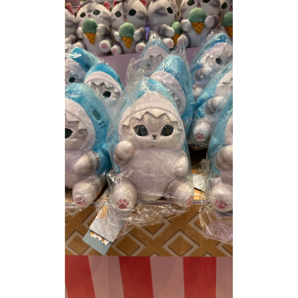 ‼️READY STOCK‼️ Boneka plushie Mofusand x Miniso Shark Hiu