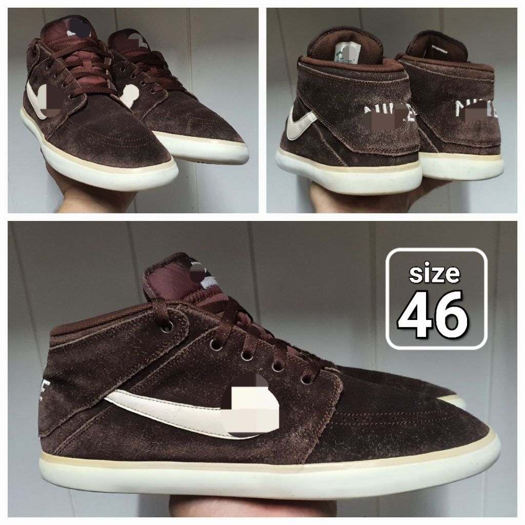 Sepatu Casual Mid Skate Suketo size 46 Second Ori Shoes